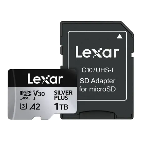 Lexar Silver Plus 64GB + adapter
